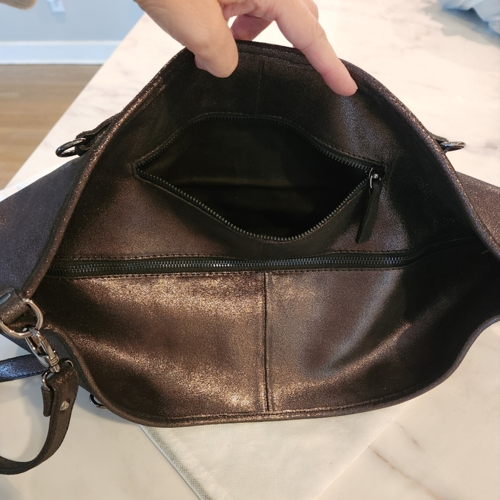 NWT Johnny Was Alessandra leather HOBO bag purse - Picture 8 of 10